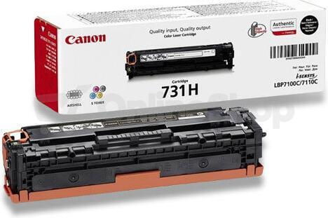 Toner Canon CRG-731H, 2400 stran originální - černý