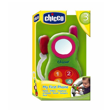 Chrastítko Chicco můj první telefon - Chicco můj první telefon (foto 2)