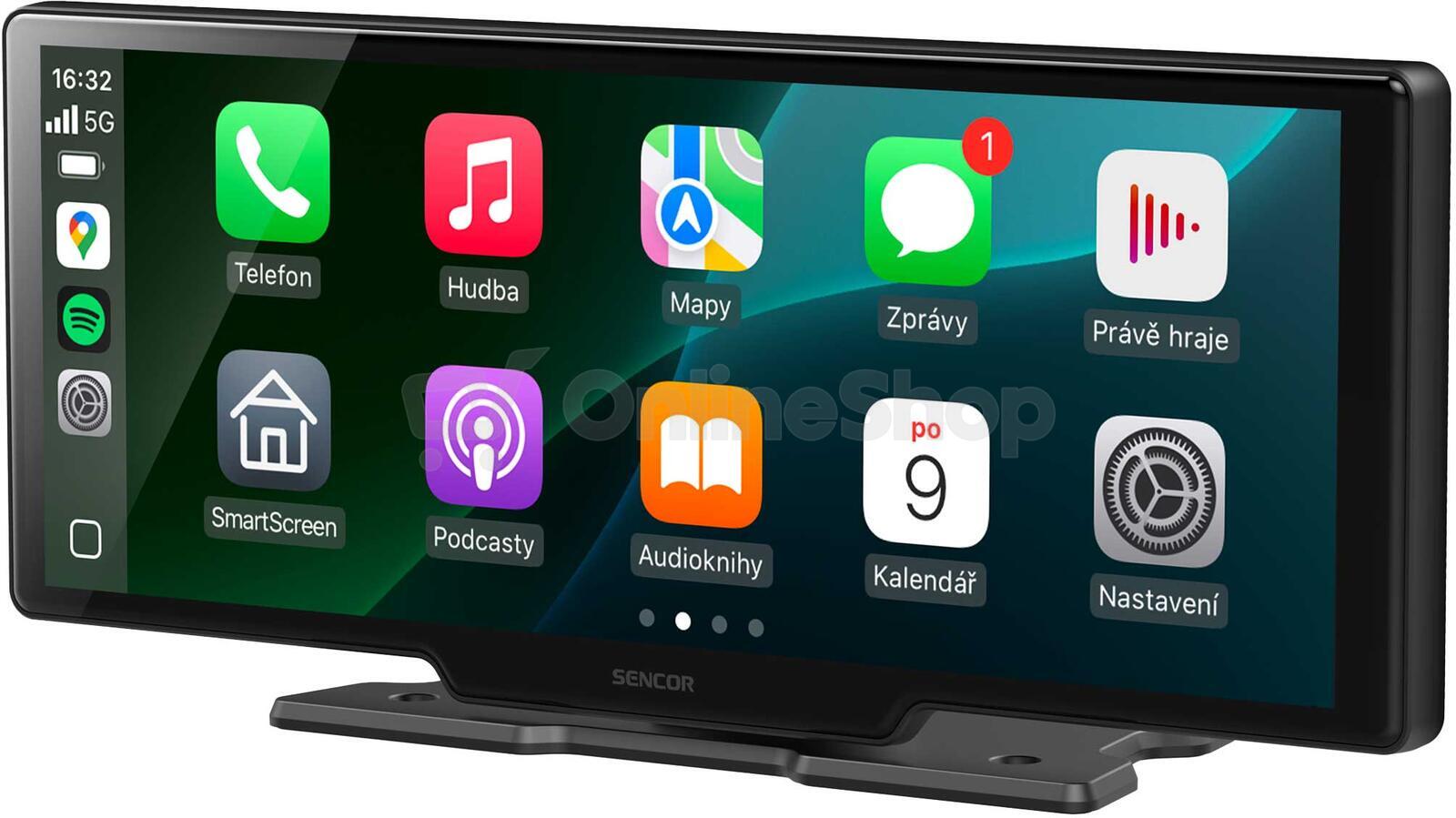 Multimediální přehrávač Sencor SCT M1060BWT