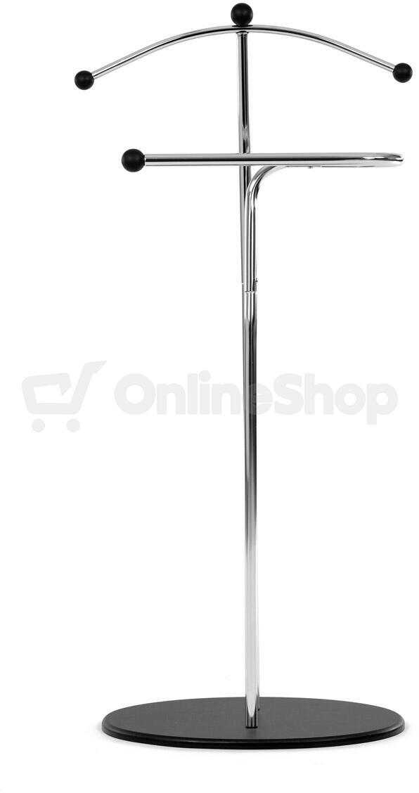Němý sluha Autronic 83213 CRBK, kov, stříbrná