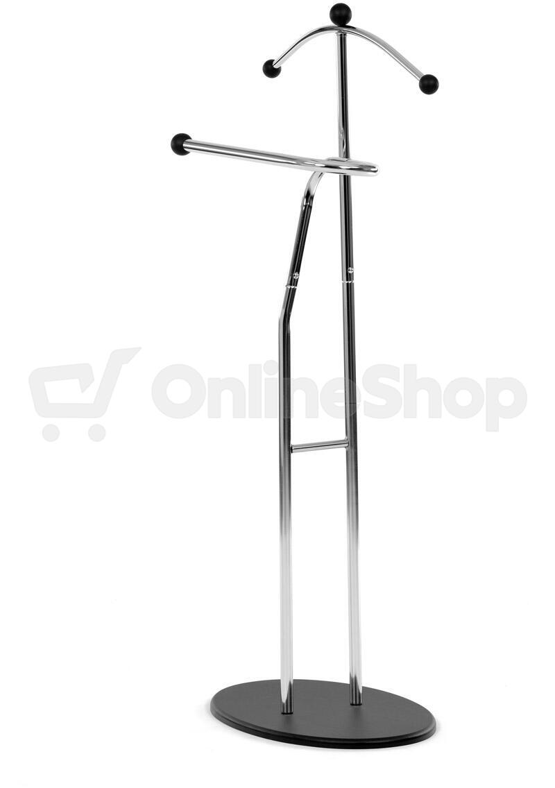 Němý sluha Autronic 83213 CRBK, kov, stříbrná