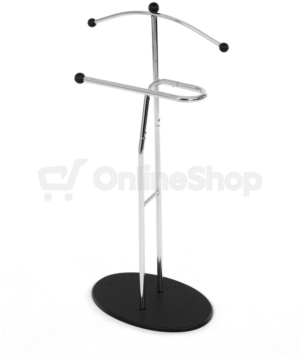 Němý sluha Autronic 83213 CRBK, kov, stříbrná