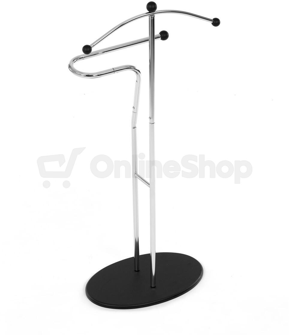 Němý sluha Autronic 83213 CRBK, kov, stříbrná