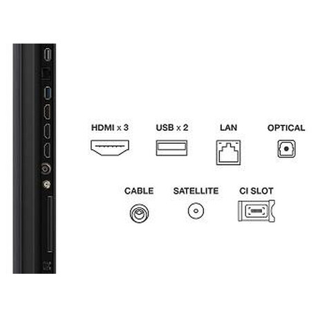 QLED smart TV TCL 55C6KS 55"