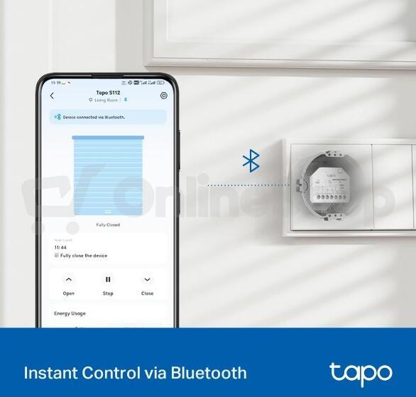 Chytrý spínač TP-Link Tapo S112 bezdrátové