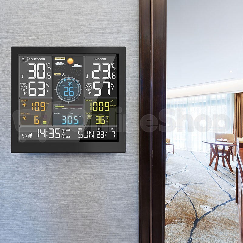 Profesionální smart WIFI meteostanice Solight TE93WiFi