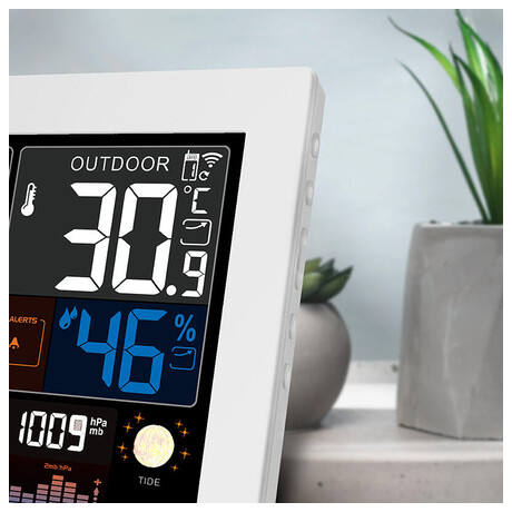 Meteostanice Solight TE81W-XL, bílá