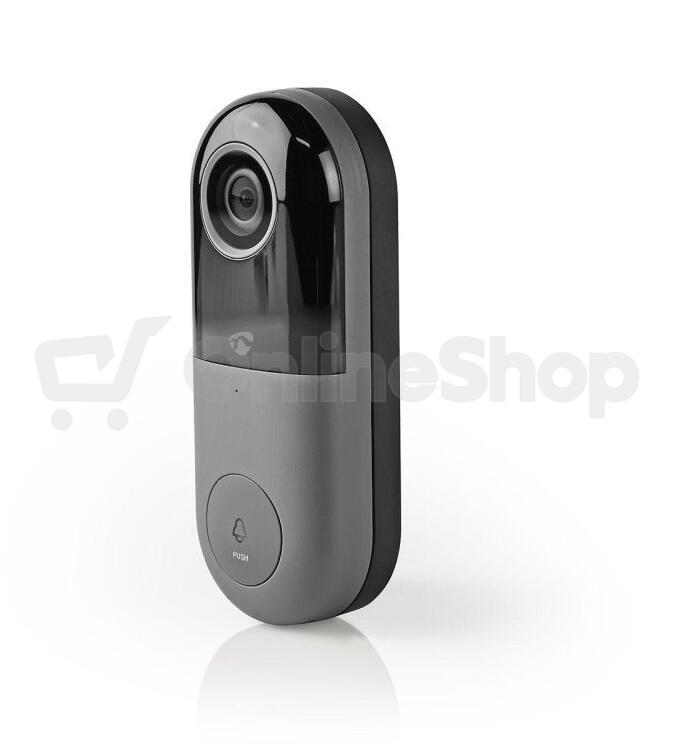 SmartLife Dveřní Video Telefon NEDIS WIFICDP21BK
