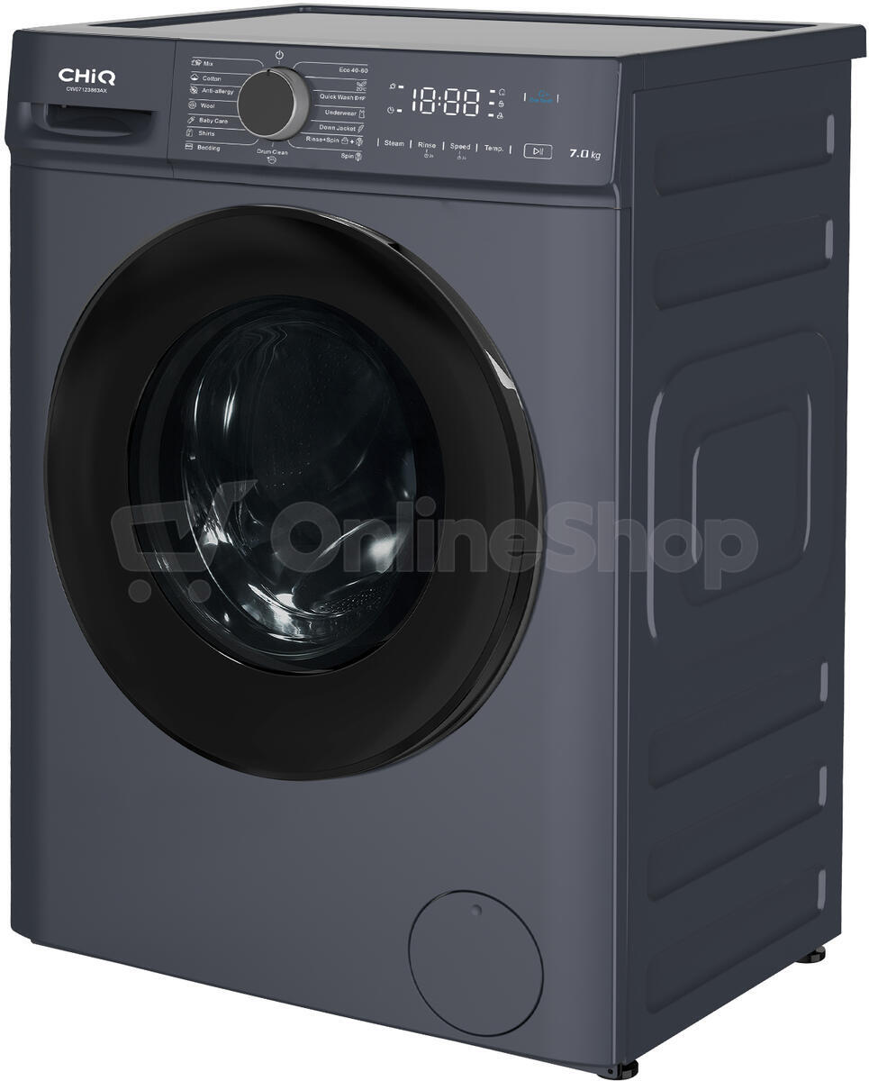 Pračka CHiQ CW07123863AX Steam Space Pro
