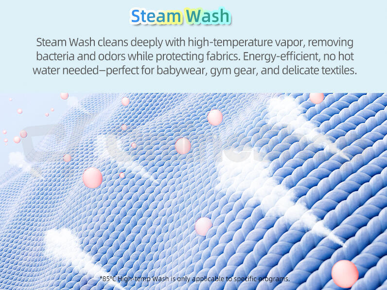 Pračka CHiQ CW07123863AX Steam Space Pro