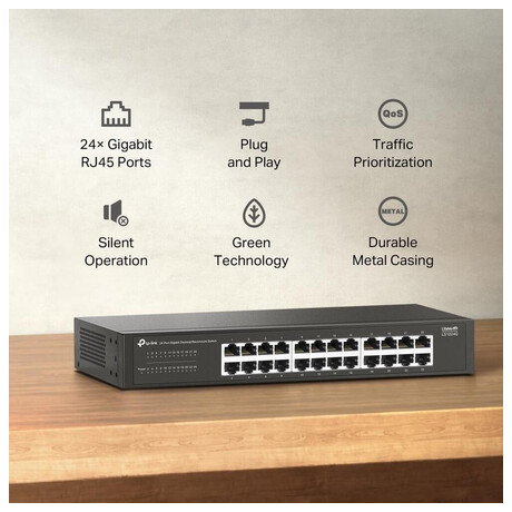 TP-Link LS1024G LiteWave 24xGb Desktop switch