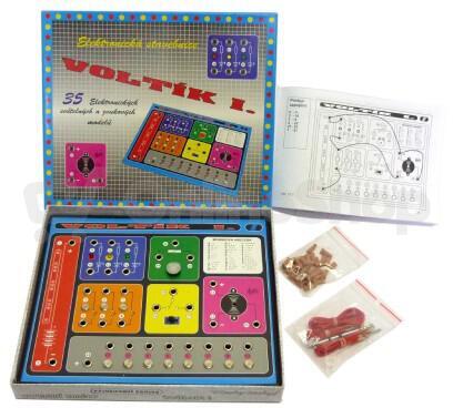 Elektronická stavebnice VOLTÍK I. VOLTIK TOYS