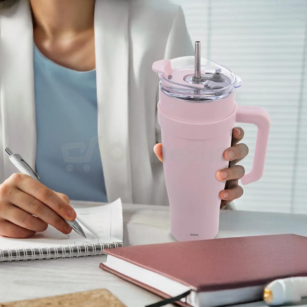 Termohrnek Orion TERMO 1,2 l, růžový