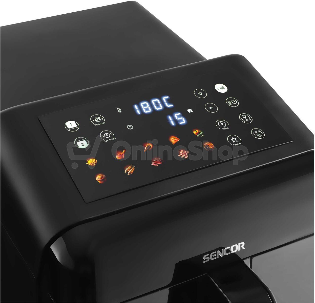 Horkovzdušná fritéza Sencor SFR 1250BK