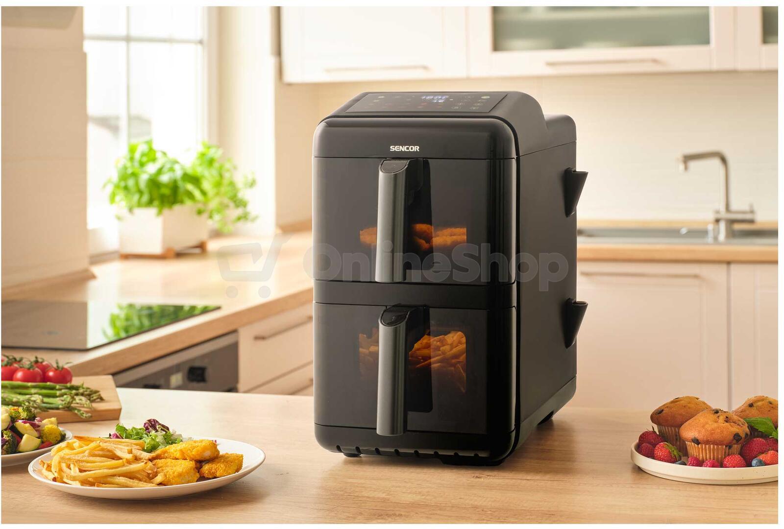 Horkovzdušná fritéza Sencor SFR 1250BK