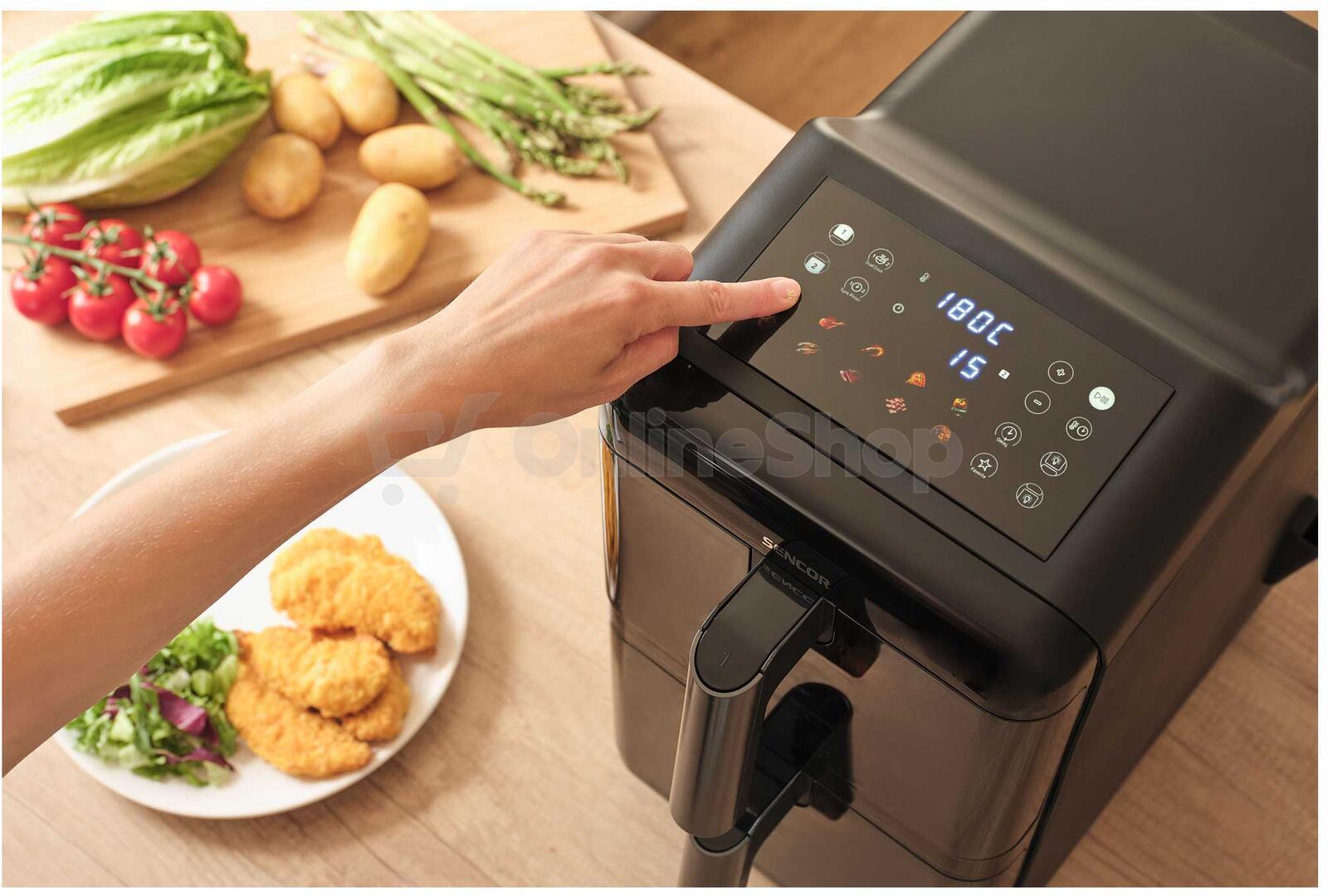 Horkovzdušná fritéza Sencor SFR 1250BK