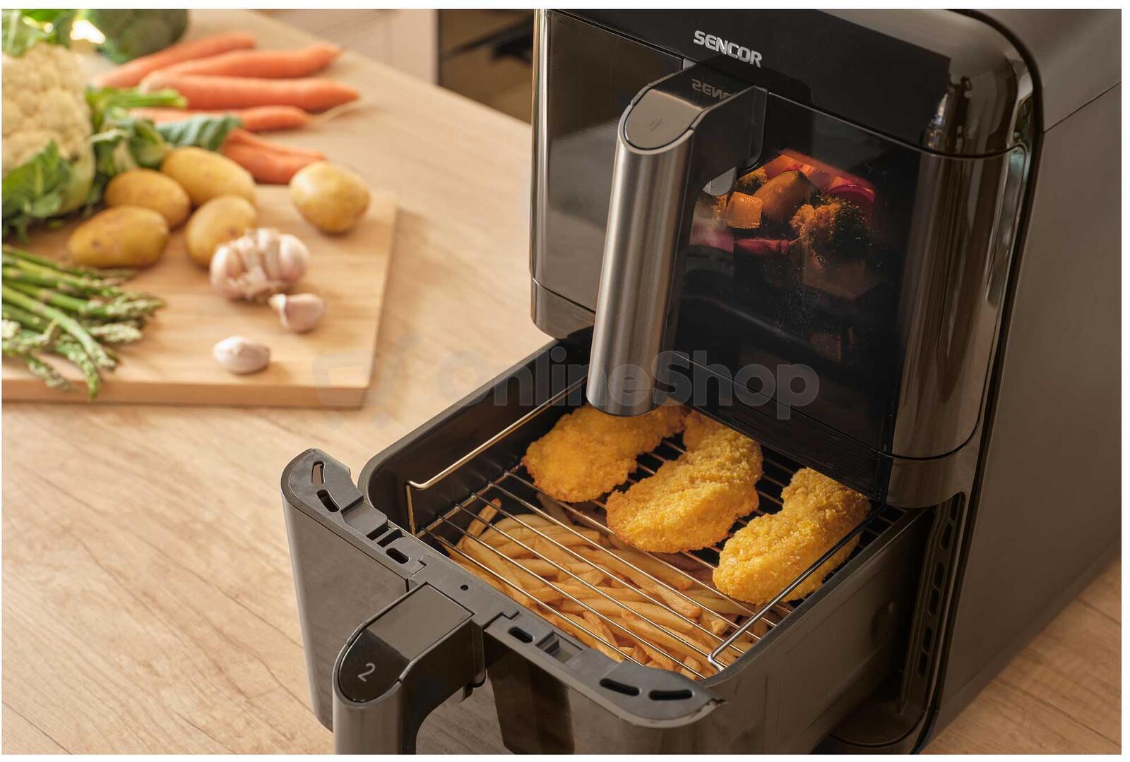 Horkovzdušná fritéza Sencor SFR 1250BK