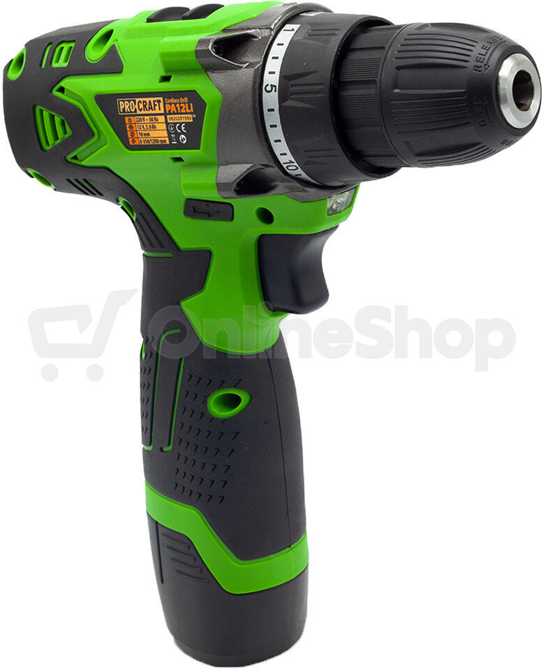 Aku vrtací šroubovák Procraft PA12Li / PA12Li