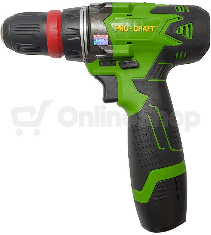 Aku vrtací šroubovák Procraft PA12DFR / PA12DFR