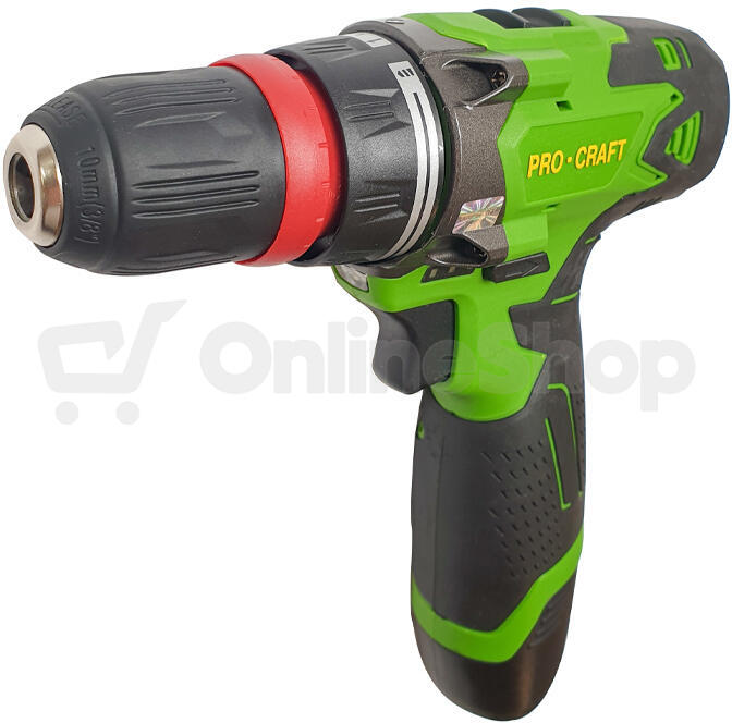 Aku vrtací šroubovák Procraft PA12DFR / PA12DFR