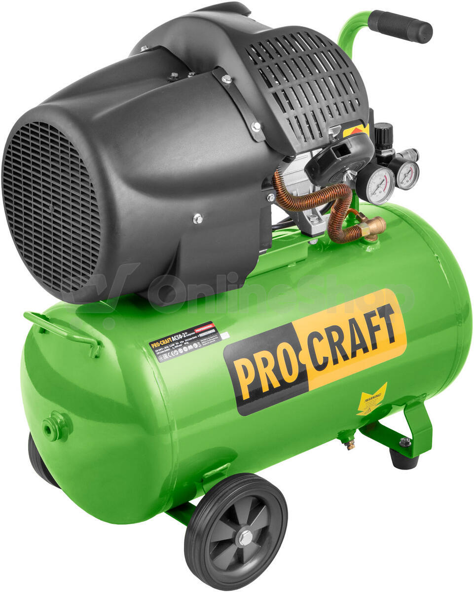 Kompresor Procraft AC50-2 + sada příslušenství / AC50-2