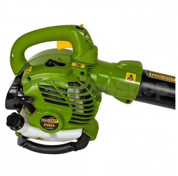 Benzínový fukar/vysavač listí Procraft PVB25 / PVB25