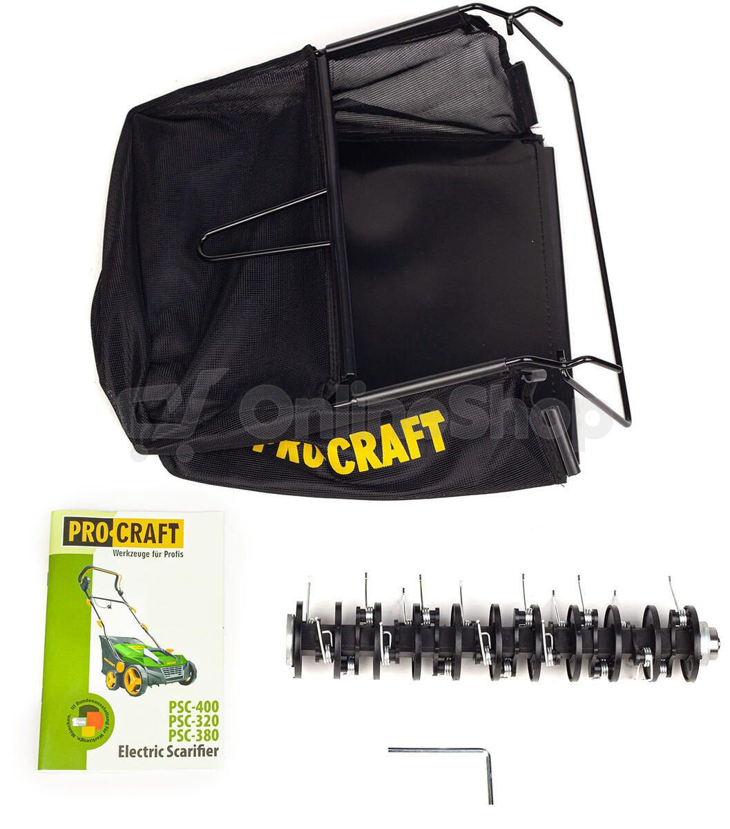 Elektrický vertikutátor Procraft PSC320 / PSC320