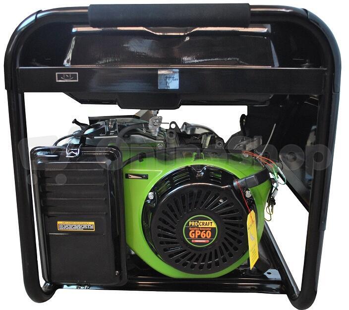 Procraft elektrocentrála benzínová mod.GP60 / GP60