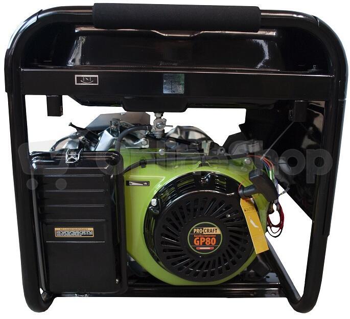 Elektrocentrála benzínová Procraft GP80