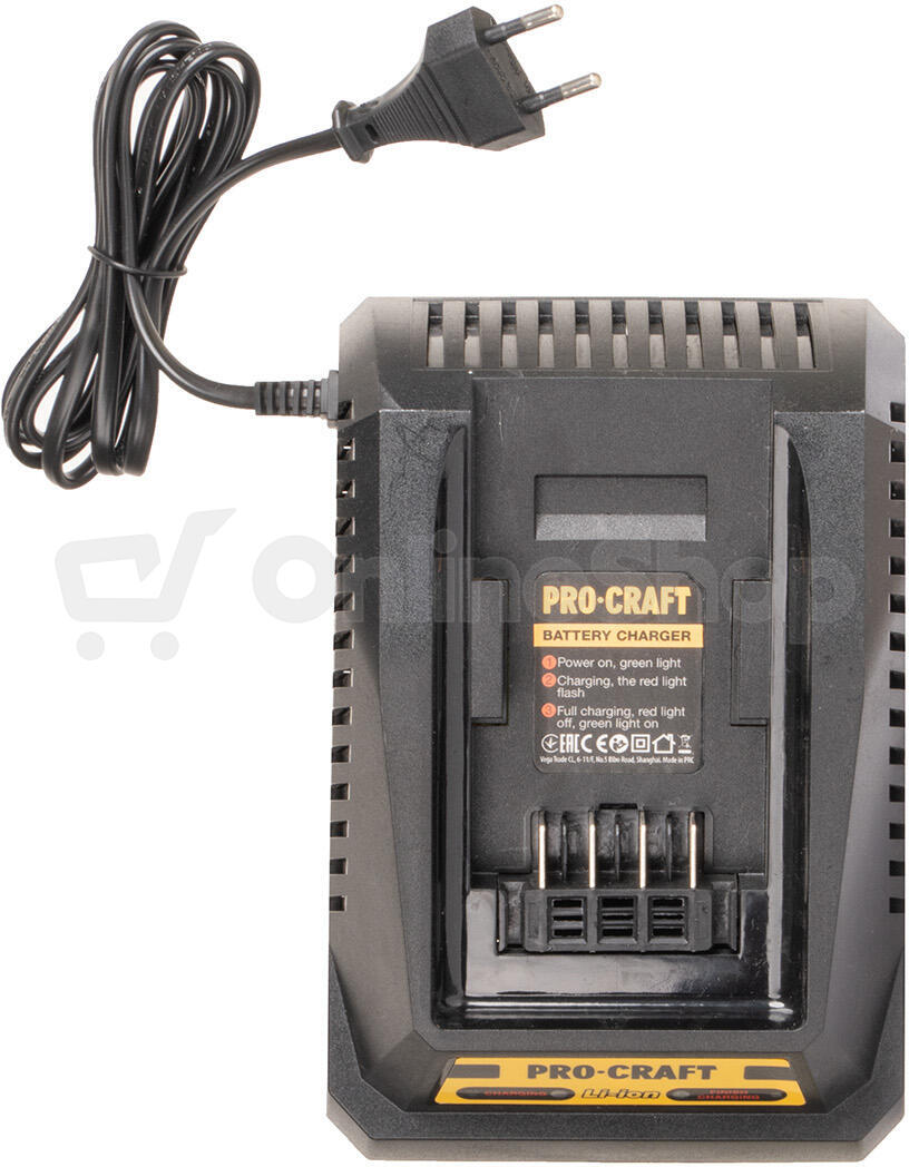 Nabíječka pro 40V Li-ion baterie Procraft 40/1 / 40/1