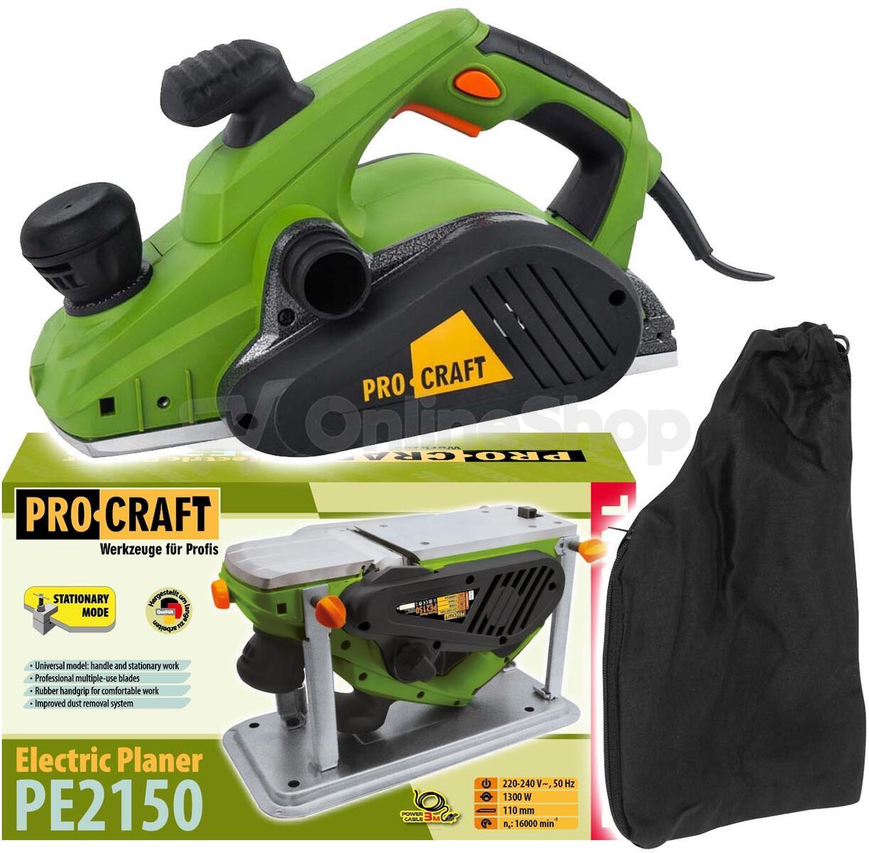 Elektrický hoblík Procraft PE2150 (PE1300) / PE2150