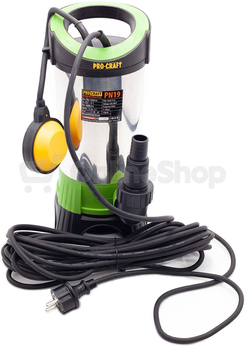 Čerpadlo ponorné Procraft PN19 / PN19