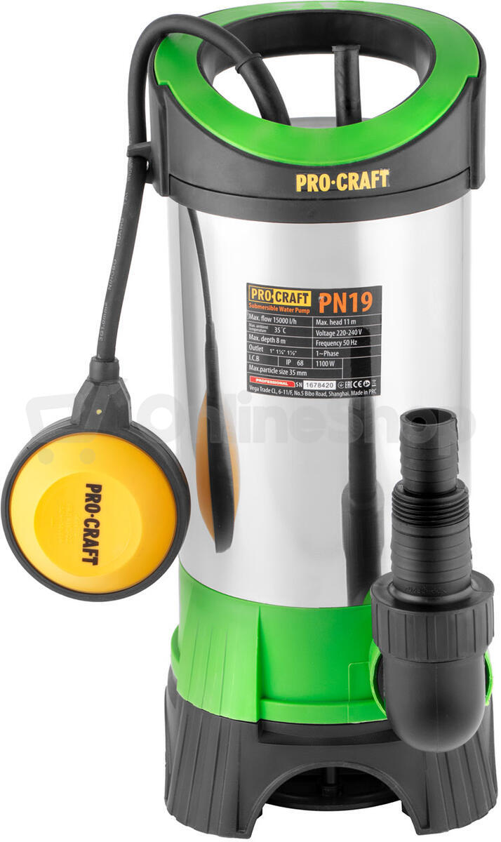 Čerpadlo ponorné Procraft PN19 / PN19