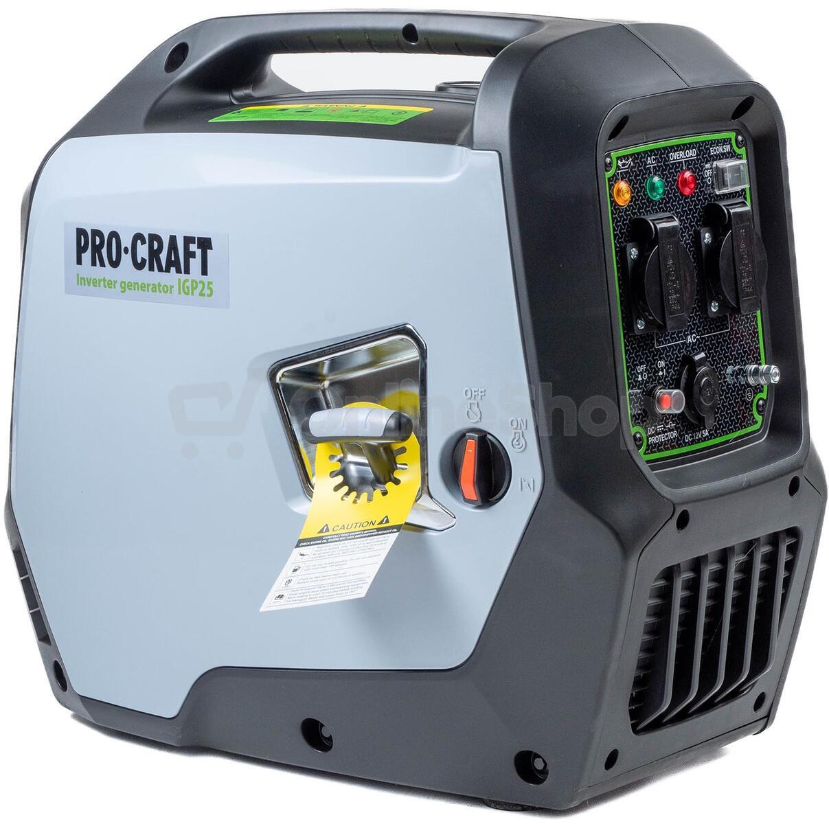 Invertorová elektrocentrála Procraft IGP25 / IGP25