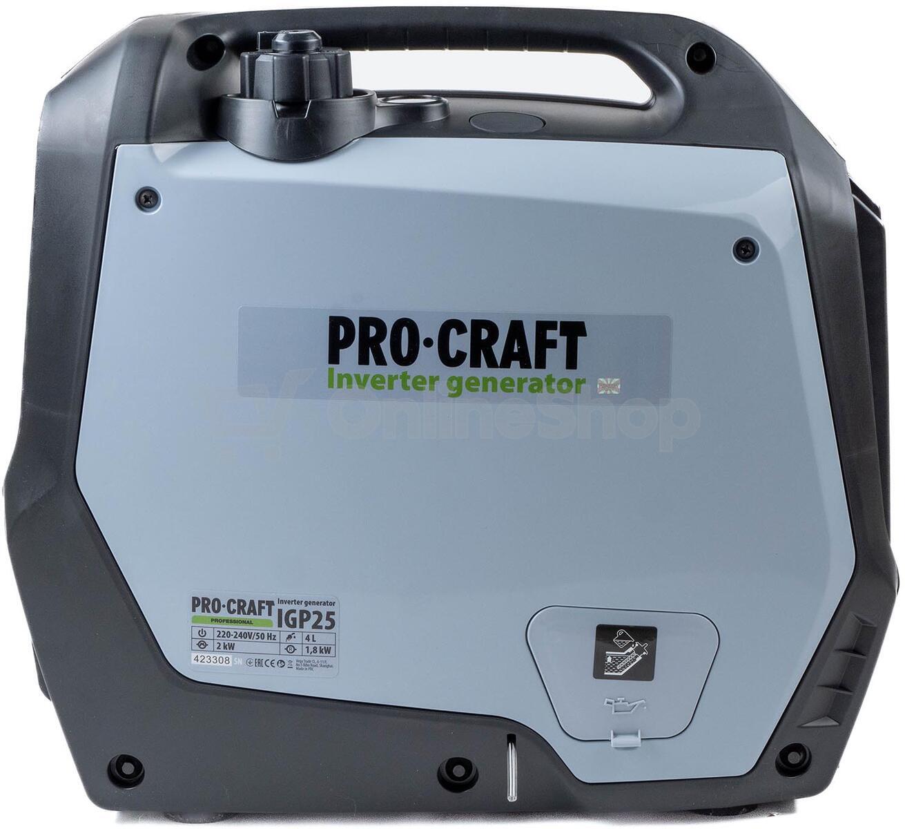 Invertorová elektrocentrála Procraft IGP25 / IGP25