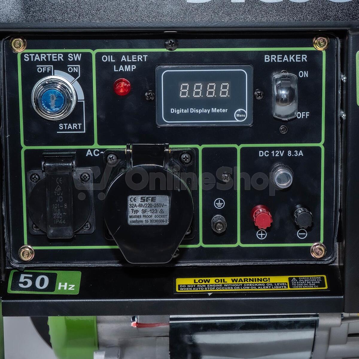 Dieselová elektrocentrála Procraft DP55 / DP55