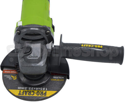 Bruska úhlová Procraft PW1550, 125mm / PW1550
