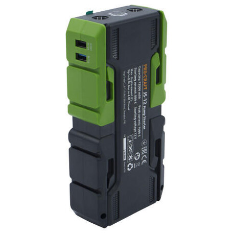 Startovac zdroj s funkc powerbanky Procraft JS-12NE / JS-12NE