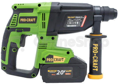 Aku vrtací kladivo Procraft PHA40bb (bez baterie a nabíječky) SDS Plus / PHA40bb