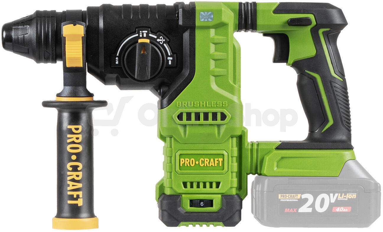 Aku vrtací kladivo Procraft PHA30bb (bez baterie a nabíječky) SDS Plus / PHA30bb