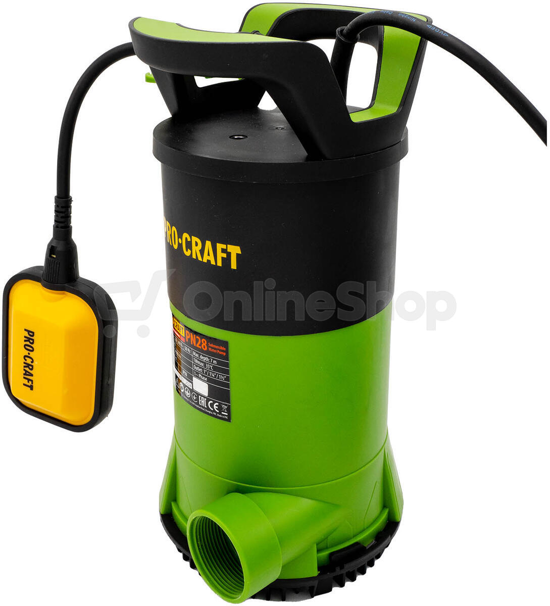 Čerpadlo ponorné Procraft PN28 / PN28