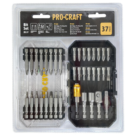 Sada bitů Procraft BS-37, S2 / BS-37