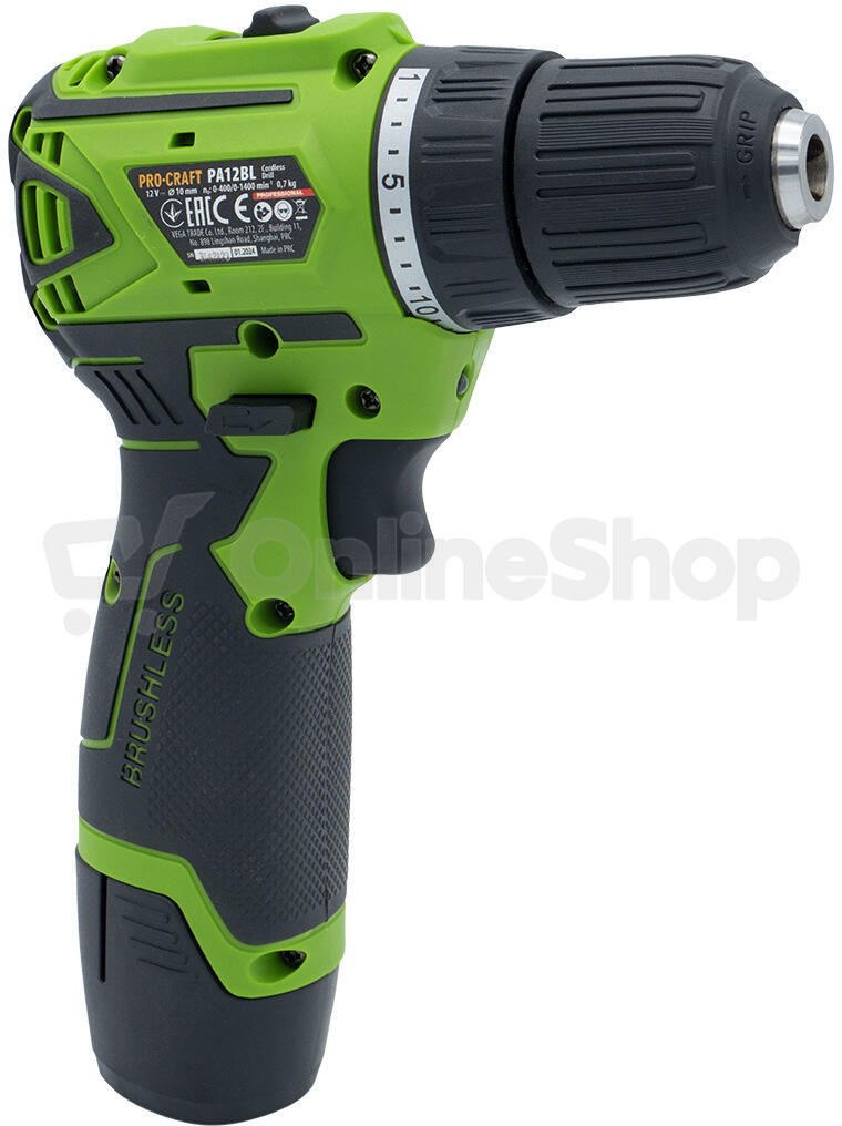 Aku vrtací šroubovák Procraft PA12BL / PA12BL