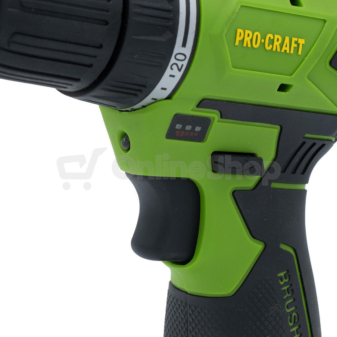Aku vrtací šroubovák Procraft PA12BL / PA12BL