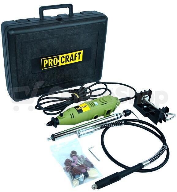 Procraft bruska přímá s ohebným nástavcem PG400 (PG130) / PG400