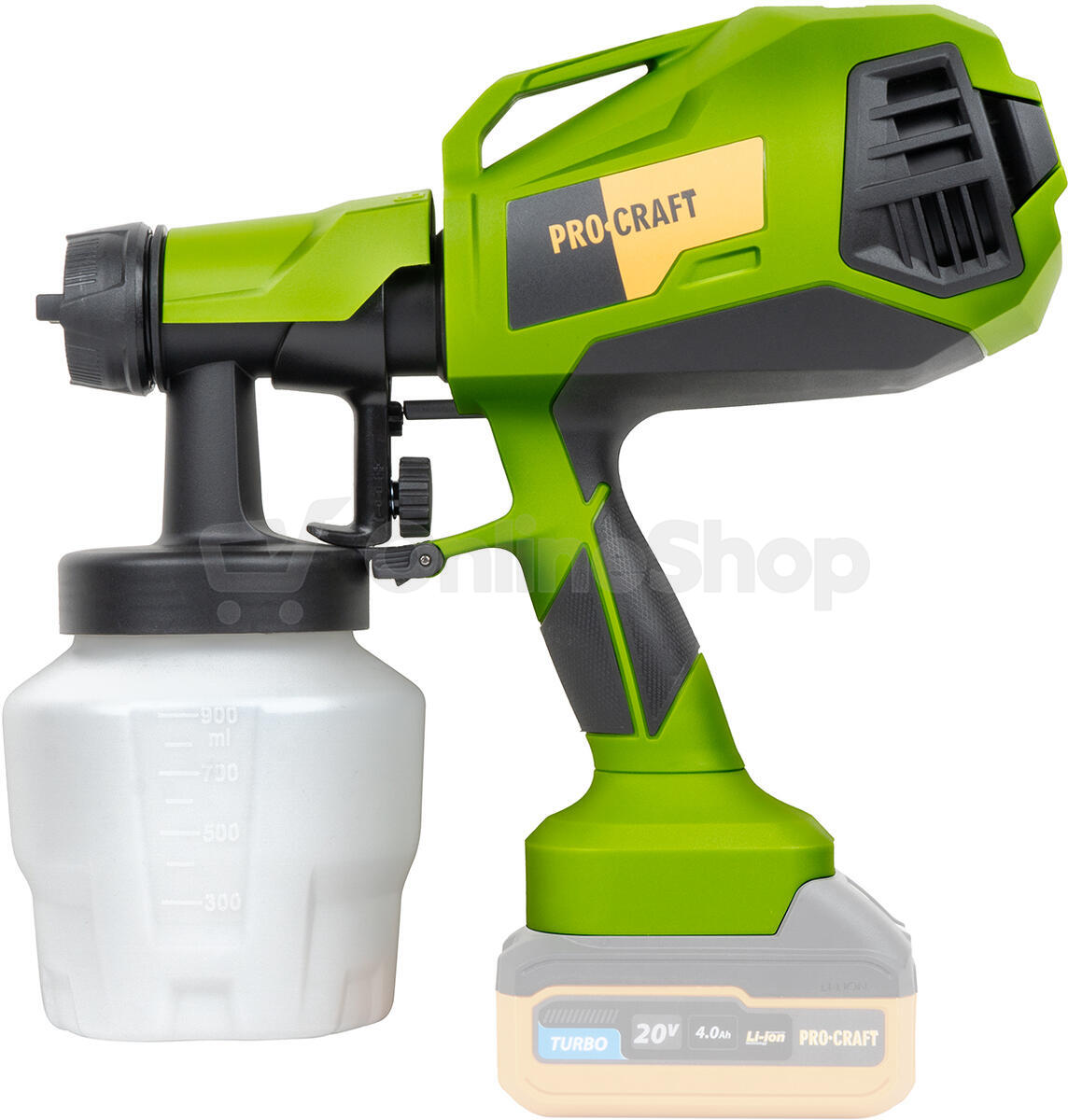 Aku stříkací pistole Procraft PSE30bb (bez baterie a nabíječky) / PSE30bb
