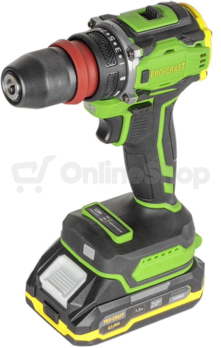 Aku vrtací šroubovák Procraft PA18Pro DFR / PA18ProDFR