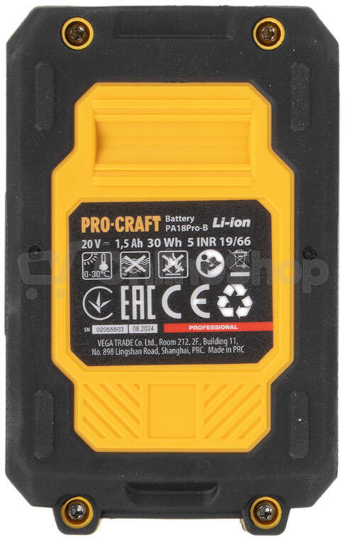 Aku vrtací šroubovák Procraft PA18Pro / PA18Pro