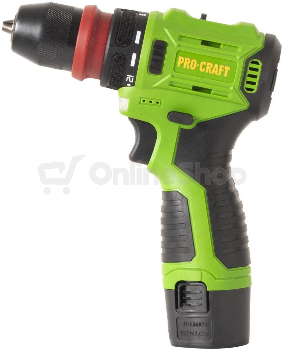 Aku vrtací šroubovák Procraft PA12Pro DFR-2b-c / PA12Pro DFR-2b-c