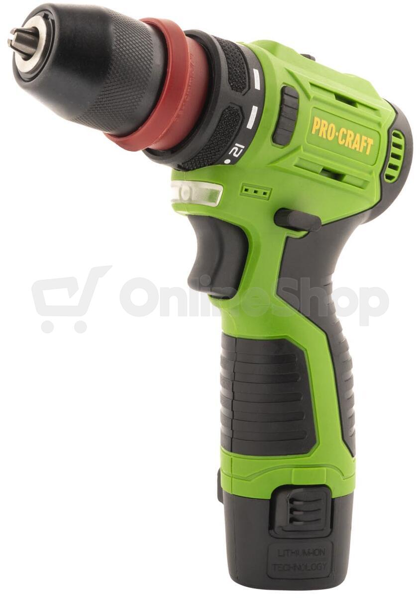 Aku vrtací šroubovák Procraft PA12Pro DFR-2b-c / PA12Pro DFR-2b-c